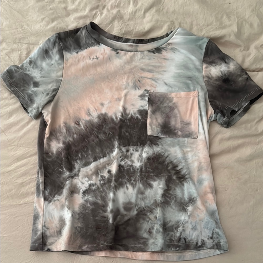 Wallflower Pastel Tie-Dye Top